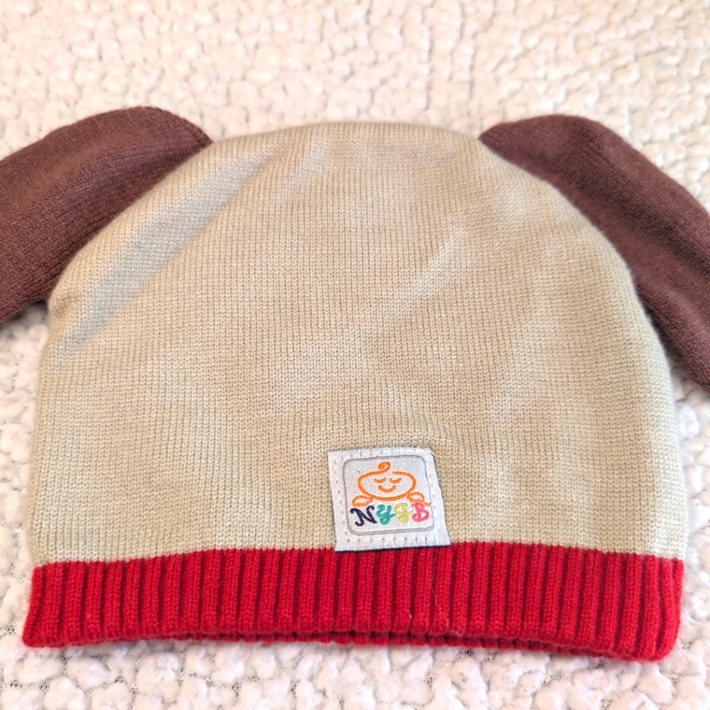 ⭐5/$25 NYGB Infants Dog Hat - Excellent Condition, Size Infant